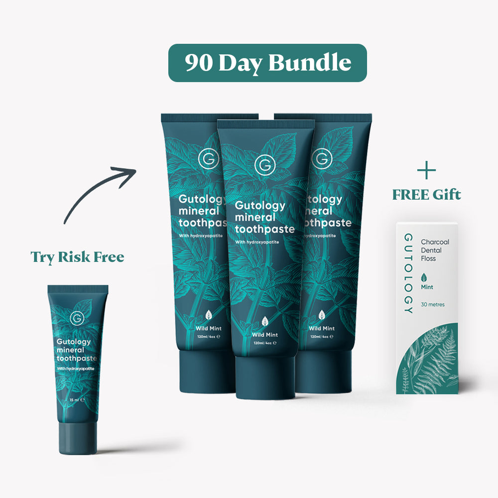 Gutology Hydroxyapatite Toothpaste - 90 Day Plan