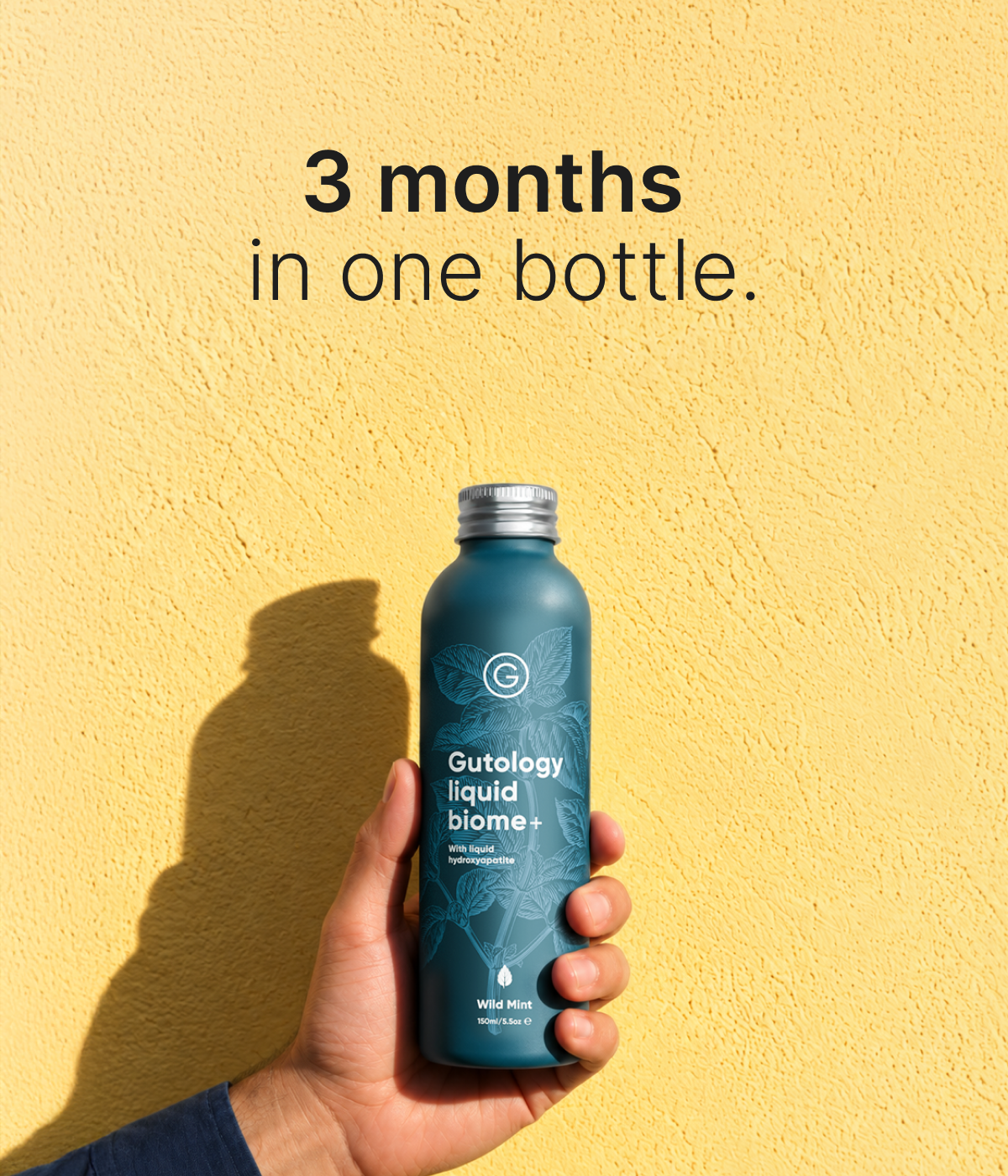 Concentrated Microbiome-Friendly Hydroxyapatite Mouthwash